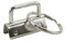 50 PACK – cleverdelights 3,2 cm Schlüsselanhänger Hardware-Set mit Schlüssel Ringe – Für Lanyards Schlüssel Ketten schwarz