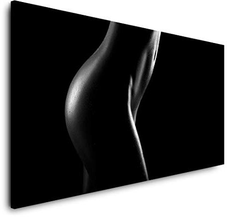 Nackte Frau 120x 60cm Panorama Leinwand Bild XXL Format Wandbilder Wohnzimmer Wohnung Deko Kunstdrucke