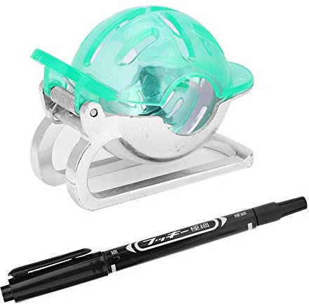 Keenso Ball Marker, Ball Line Drawing Tool Alignment Putting Tool Kit with Pens Template Liner Alignment Recreational Sports