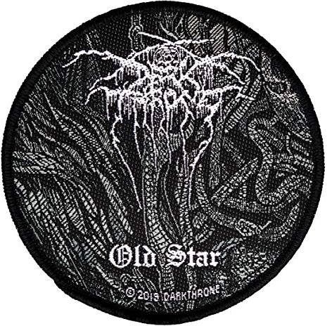 Darkthrone Old Star Aufnäher Patch Gewebt & Lizenziert !!