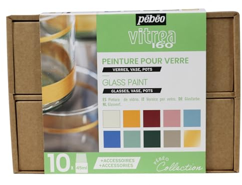 PEBEO Collection Set, Assorted, 45 ml (Pack of 10)