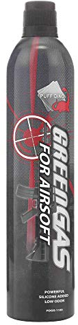 Puff Dino GreenGas Airsoft 600 ml.