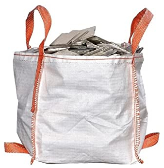 10 Stück Mini Big Bag 45x45x45cm | 500kg | 5,10 und 25 Stück erhältlich | Big bag Bauschutt | Big bag Holz | Laubsack Groß | Big Bag Gartenabfälle | Bauschuttsäcke | Big Bags Säcke