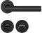 Karcher design Drückergarnitur ER 28 Rhodos WC 39-43 mm schwarz