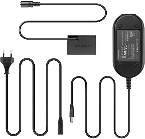 ACK-E18 AC Adaptateur DR-E18 Coupleur DC LP-E17 Batterie factice pour Canon EOS R10 EOS Reble T8i T7i T6i SL2 SL3 200D 200DII 250D 750D 760D 800D 850D 8000D 9000D Kiss X90000D Kiss