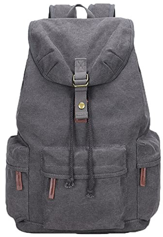 Mochila Camping para Cámara, Lienzo de hombres Dslr Mochila de la cámara, anti-ladrón Slr Bolsa de hombro de la cámara Fotografía de gran capacidad de la mochila de la mochila al aire libre Antirrobo