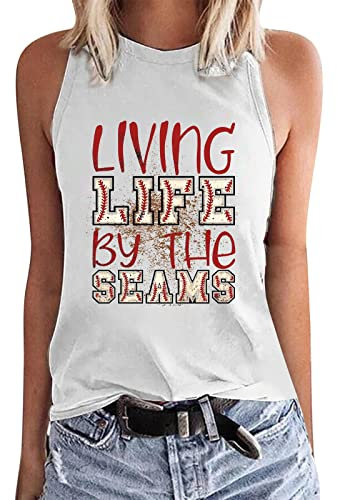YUE Damen Sommer Casual Tank Top Ärmellos Blusentop Tshirt Strand Vest Top Bluse Sonnenblumendruck Tshirt Basic Tunika Loose Fit Basic Shirts Große Größen Noos Top