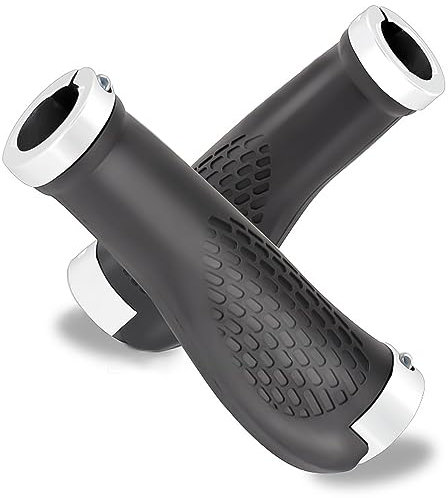 Fahrradgriffe Ergonomisch Lenkergriffe Fahrrad Lenker Griffe Mountainbike Fahrradlenker 22,2 mm MTB Handgriffe Rutschfester Gummi Bike Zubehör für Mountainbike Trekkingrad E-Bike Rennrad