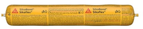 SIKA - Colle souple pour parquet - SikaBond-152 Parquet Cordon marron - Technologie SMP pour le collage de parquets par cordons - 600 ml