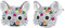 Hifeeled Katze Ohrringe Damen 925 Sterling Silber Tier Ohrstecker für Frauen Original Schmuck Geschenk Mutter Ehefrau Tochter