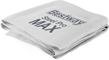 Bestway® Ersatzteil Poolfolie (grau) für Steel Pro MAX Pool 549 x 122 cm, rund