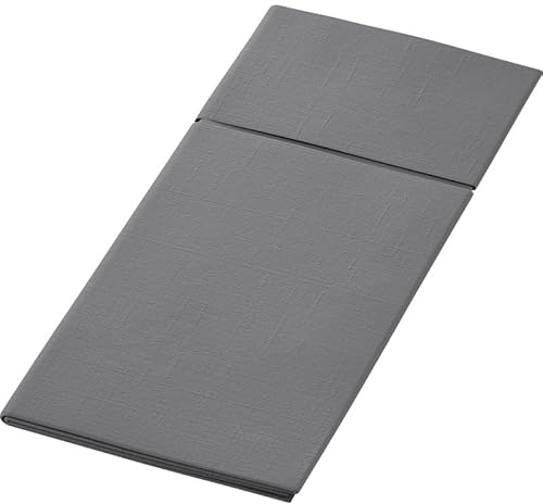 184 Serviettentaschen/Bestecktaschen Duniletto® 40 x 48 cm Granite Grey
