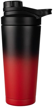 EACHPT Shaker Proteine|750ML|Shaker per Proteine con Filtro Shaker|Doppia Parete con Isolamento Sotto vuoto|Senza BPA e a prova di Perdite|per Bevande Proteiche e Sportive