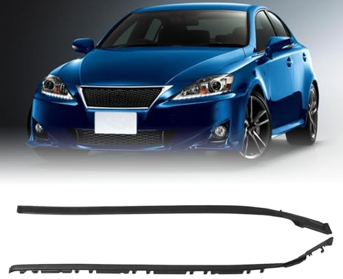 EIMSOAH Kit de Moulures de Pare-Brise Anti-Goutte de Toit 2 Pièces, Moulure de Pare-Brise, Moulure de Pare-Brise Anti-Goutte de Toit, Gauche Droite, Joint d'étanchéité avec OE 75551