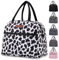 GODWOODS Insulated Lunch Bag Leakproof Thermal Cooler Box for Adults, Kids, Men Women - Waterproof Reusable Tote with Organizer for School, Work, Picnic, Beach Camping (Cowprint)