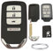EJOAOJE Replacement for Honda Key Fob Shell Cover Fits for 2013-2018 Honda Accord Civic CR-V CR-Z HR-V Pilot Keyless Entry Key Fob Case (4-Button)