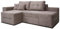 VitaliSpa Sofa L Form Ecksofa, Beige, 240 x 160 cm mit Schlaffunktion