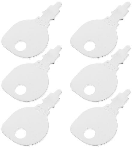 Gogogmee Rasenmäher-zündschlüssel 6er-Pack Ersatz-Set für 430 Traktorschlüssel Schlüssel für Schwere Geräte Kompatibel