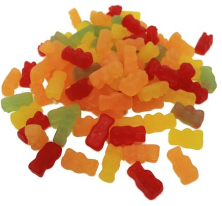 Ravazzi Fruchtgummi Bären zuckerfrei festes veganes Fruchtgummi 1000g