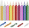 Glitter Glue Pens for Kids, 10 Colors Glitter Pens for Arts and Crafts, Rainbow Glue Stick for DIY Bottle Decor, Projects Scrapbooking, Grad Caps, Cards Decorating Supplies
