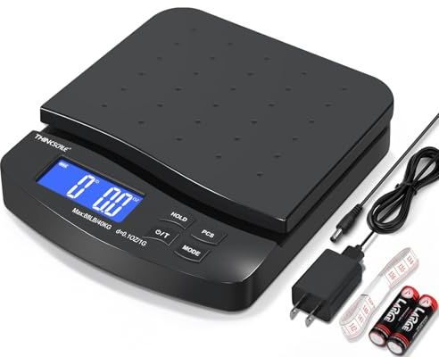 THINKSCALE 88lb Digital Shipping Scale, 0.1oz Accurate Postal Scale