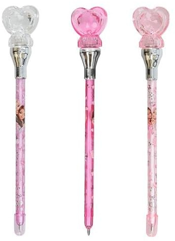 Depesche TOPModel Kugelschreiber mit Herz-Licht MY BFF-1 Set= 3 Stück