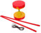 ifundom 1 Jeu De Yoyo Chinois Diabolo Professionnel À Double Roulement avec Bâtons Et Ficelle pour Enfants Et Adultes Fitness Et Figures