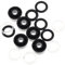 VALICLUD 5 Ensembles Kit de Remplacement de Joint Huile pour Cric Hydraulique de Haute Performance Étanchéité Accessoires Compatibles avec Divers Modèles de Cric