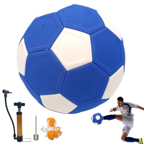 PLLYPE Fußball Curve Ball Größe 5 Swerve Ball Fußball Curves Soccer Balls Kurvenball für Kinder ab 14 Jahren und Erwachsene für Fußballtraining Drinnen und Draußen, Geschenk für Wettbewerb