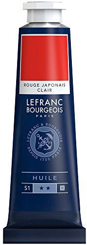 Lefranc Bourgeois Huile Fine 40ml Rouge Japonais Clair