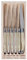 Jean Dubost - Coffret 6 couteaux Laguiole imitation corne