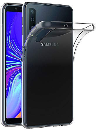 AICEK Compatible Samsung Galaxy A7 2018 Hülle, Transparent Silikon Schutzhülle für Samsung A7 2018 Case Clear Durchsichtige TPU Bumper für Galaxy A7 2018 Handyhülle (6,0 Zoll)