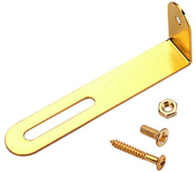Metall Pickguard Halterung mit Schrauben für E-Gitarre (Golden)