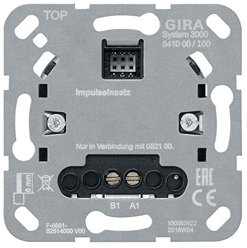 Gira Impuls-Einsatz 541000 UP Designneutral Bewegungsmelder Basiselement 4010337048305