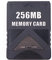 RUITROLIKER Carte mémoire 256M pour Playstation 2 PS2 Carte mémoire Rapide