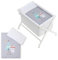 Interbaby 92082-31 Babybett Tipi Oso grau, weiß