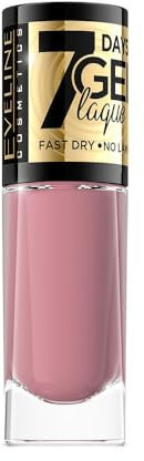 Eveline Cosmetics Gel Laque Gel-Nagellack - Nr. 42, langanhaltender Schnell-Trocken-Lack, Gel-Effekt ohne UV/LED-Lampe, 8 ml