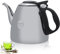 Stainless Steel Teapot,1.2L Tea Kettle Stovetop with Heat-Resistant Handle,Stove-top Teapot Tea Coffee Pot Kettle for Fruit Herbal and Infusion Tea,13.5×14cm/5.31×5.51inch