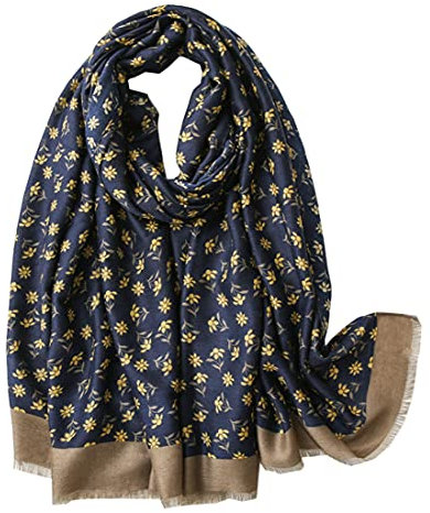 FAIRYGATE Schals & Tücher für Damen Schal XXL Baumwolle Warm Halstuch Stola Scarf Shawl Lässige Weich Lustig Frühling Sommer Herbstschal Geschenk Freundin 81013