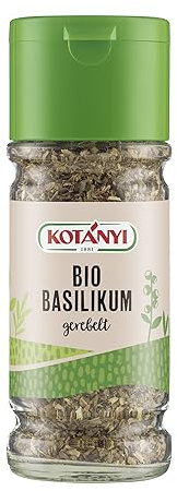 Kotanyi Bio Basilikum gerebelt, 100 ml Glas