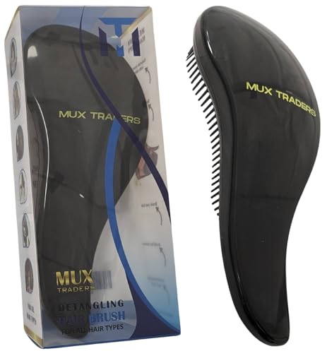 Detangle Hair Brush Women & Men - Tangle Teaser Comb for Girls, Boys, Kids & Toddlers - Wet & Curly Hair Brush