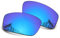 Well-aimed Replacement Lenses Compatible with Oakley Square Wire 2 (2014) OO4075 Sunglasses - Blue Iridium Polarized