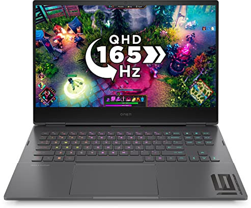 HP OMEN Gaming Laptop 16-n0000sa | AMD Ryzen 7-6800H Processor | 16GB RAM | 1TB SSD | NVIDIA GeForce RTX 3070 Ti Laptop GPU | 16.1” QHD 16:9 display | 165Hz | Microsoft Windows 11 | Mica Silver