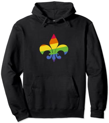 Pfadfinder LGBT Lilie für Gay Scout Pullover Hoodie