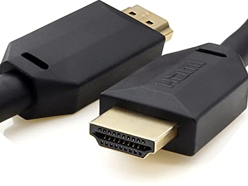 1aTTack.de 1 x 2,0 m 10 K Premium Ultra High Speed HDMI Cable con Ethernet de hasta 48 Gbit/s para aplicaciones de alta gama – probado según especificaciones de prueba HDMI 2.1 – Negro – 1 pieza