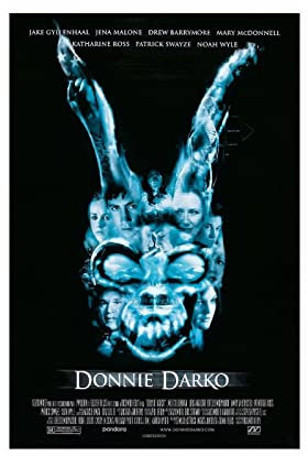 Filmposter Donnie Darko 2001, Leinwand, Schlafzimmer, Dekoration, Sport, Landschaft, Büro, Raumdekoration, Geschenkrahmen: 40 x 60 cm