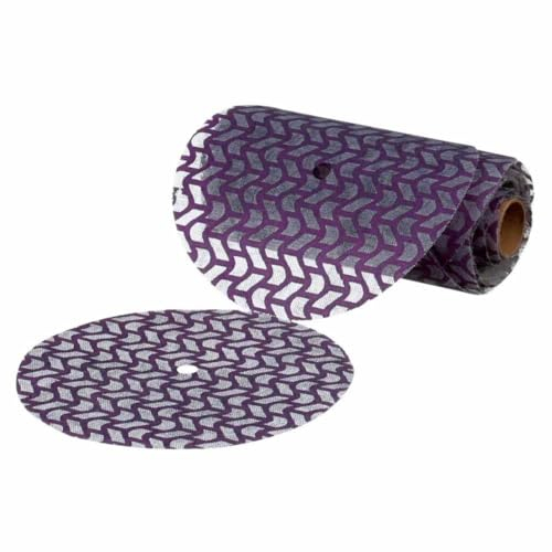 3M Cubitron II Gitternetz Schleifscheibe | ⌀150 mm | 50 Scheiben im Pack | für Exzenterschleifer oder Block (220+ (31654))