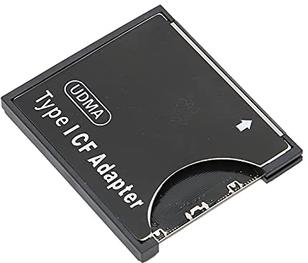 Annadue SD-zu-CF-Adapter für Kamera, CF-zu-SD-Kartenkonverter, Unterstützt Kabellose WLAN-MMC-SD-Karte Typ I, SD-zu-CF-Compact-Flash-Speicherkartenadapter für G5 D60 A100 A300 D100 und