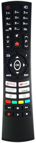 Onlineaudioelectrical Ersatz-Fernbedienung RC4590P, kompatibel mit Nabo-Fernsehern