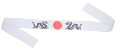 WOONEKY Multifunktionales Stirnband Für Samurai-köche Cheerleader Fitness-workout